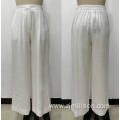 Chinese Style Women's Straight Leg Wide Leg Pants